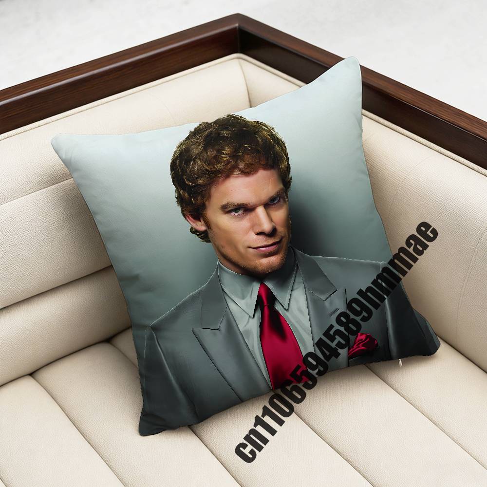 For D-Dexter M-Morgan Michael C Hall Throw Pillow Case Sham 45X45Cm 40X40Cm Square Car Pillowcase Pad Cushion Cover
