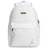 PU Leather Patchwork Backpack Regular Unisex White Gold Jordan DO9259-100