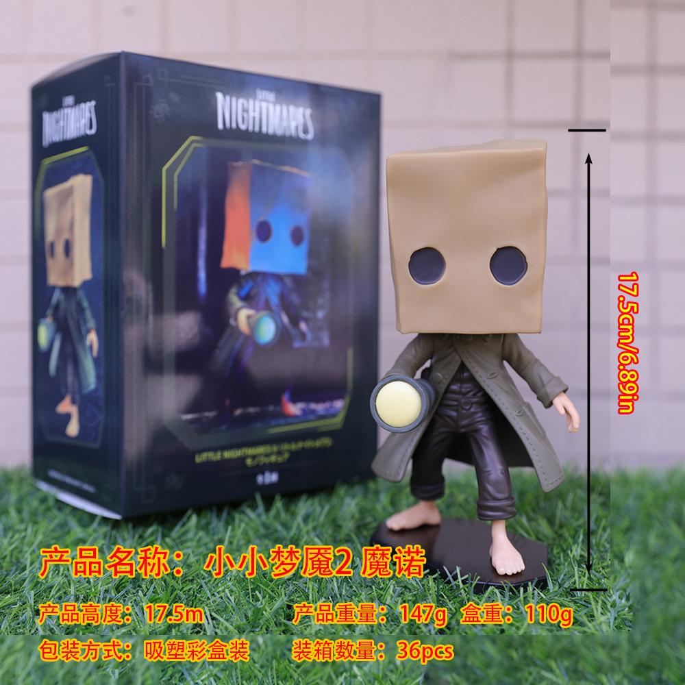 in bags Little Nightmares Six Premium Matte Version Blister Color Box Packed Action Figure Model Cool Desktop Ornament Toy Gif