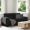 VidaXL 2-seater Sofa Black 140 Cm Fabric 4105309