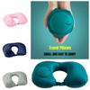Portable Automatic Air Inflatable Pillow Super Light U Shape Neck Cushion  Office Lunch Breaks