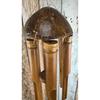 Bamboo Wind Chimes Big Bell Craft Handmade Indoor and Outdoor Wall Hanging Wind Chime Room Home Decoration