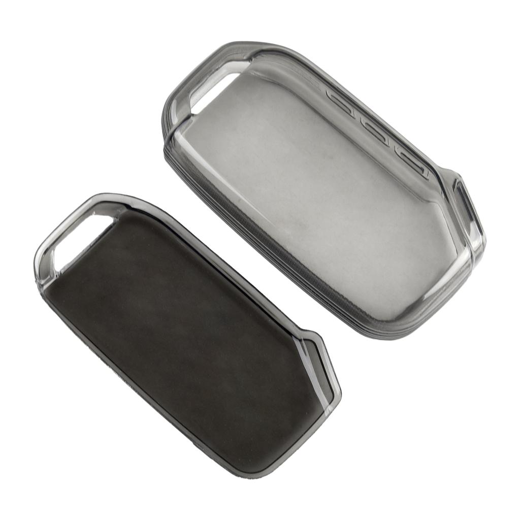 Для Kia Forte Soul черный прозрачный чехол для брелока чехол для K3 K5 K8 Sorento Seltos держатель для ключа автомобильные аксессуары