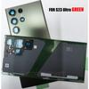 O-E-M Glass Materials Back Battery Cover Case For SM-S23 Ultra S23ultra S23U 5G Rear Door Housing Glass Panel Replacement Parts