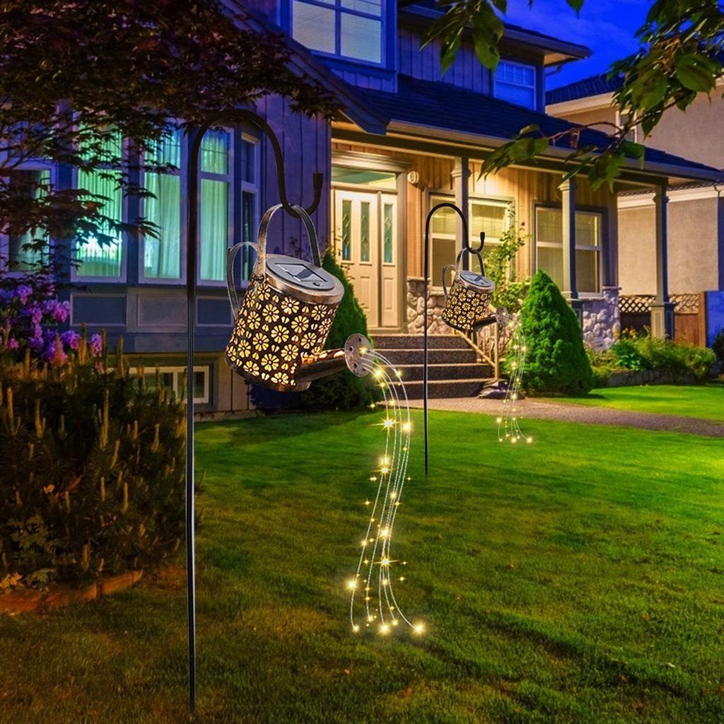 36 светодиодов 570 мм на солнечной энергии, уличный светильник для чайника, лейка, лампа, сказочный гирляндный светильник