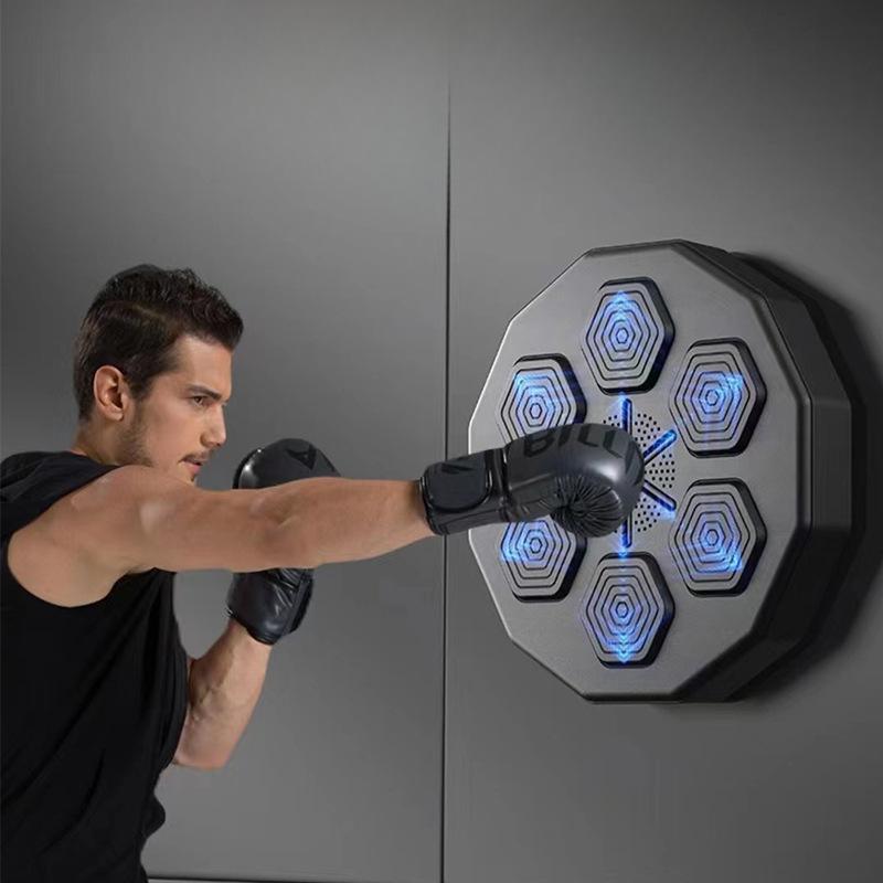 Music Boxing Trainer Intelligent Music Boxing Machine Wall Target Bluetooth Music Wall Target Boxing Machine
