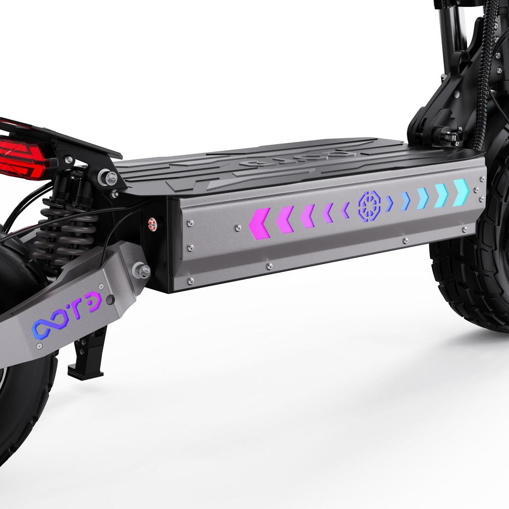 OOTD T90 Dual Motor Electric Scooter, 4200W Total Power, 60V 31.2Ah Battery, 100km Range, 13" Tubeless Tires, Foldable E-Scooter