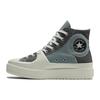 Chuck Taylor All Star Construct High Colorblock - Кроссовки унисекс Tidepool Green Tidepool-Grey Cyber-Grey A03472C