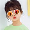 Детские солнцезащитные очки Sticky Pearl B138 Fashion Baby Street Shot Trendy Round Frame Glasses