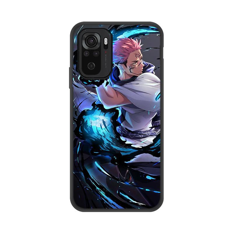 Чехол с аниме Jujutsu Kaisen для Xiaomi Redmi Note 11 10 9 Pro, чехол для Redmi Note 8 Pro 11S 8T 9T 9S 10S Note9 Pro, чехол Funda Etui
