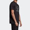 Adidas Мужская футболка с коротким рукавом с логотипом Clover, черные ED6959