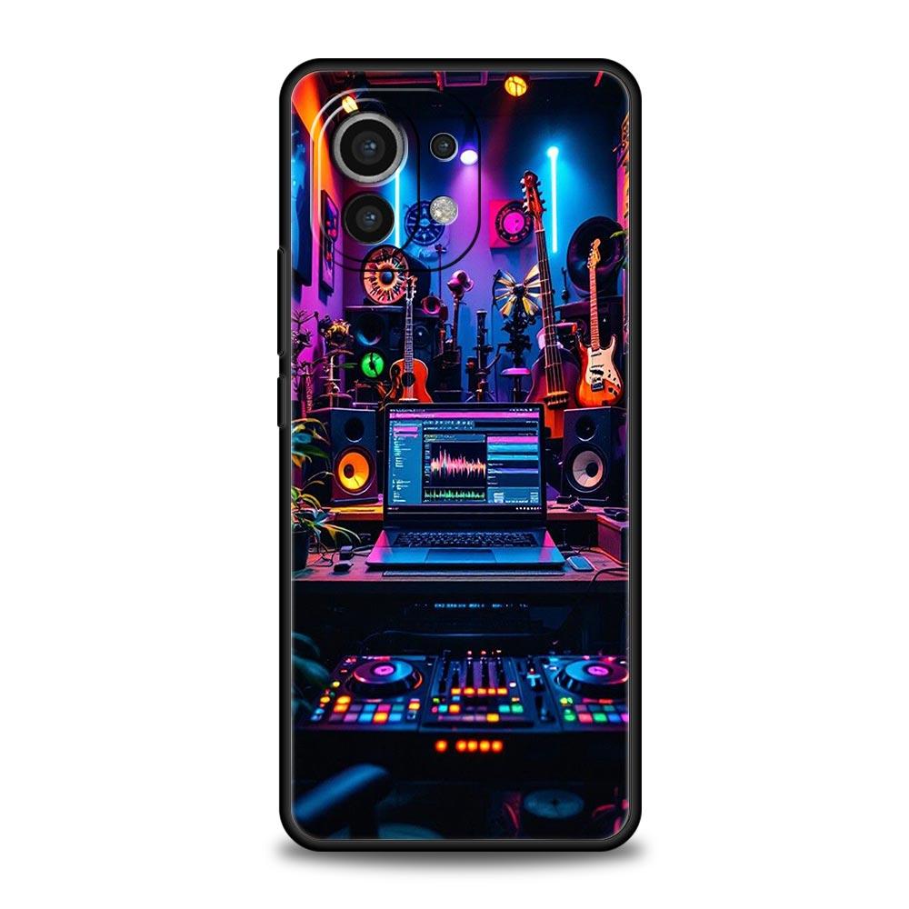 Ретро Диктофон Чехол для Телефона для Xiaomi Mi 17 15 14 13 12 11 Ultra 15T 14T 13T 12T 11T Pro Lite 5G Мягкий ТПУ Чехол-Сумка