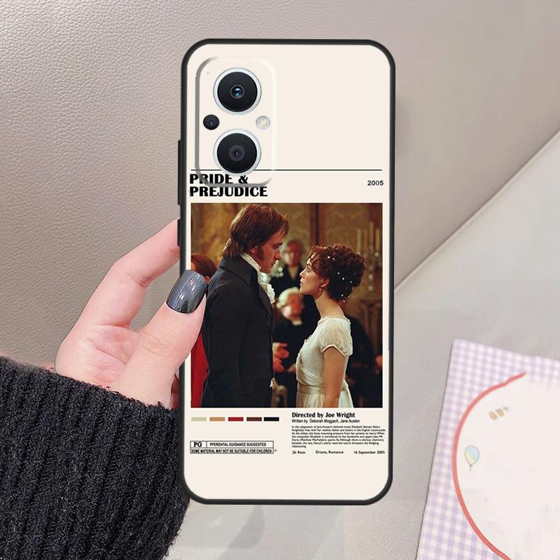 Чехол 'Гордость и предубеждение' для OPPO Reno 10 11 12 13 14 Pro 8 7 Lite 11F 12F 13F 14F Чехол OPPO Find X8 X5 X6 X9 Pro