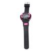 Pink Small Kids Digital Sports Watch 30m Waterproof LED Wristwatch with Stopwatch and Alarm Clock