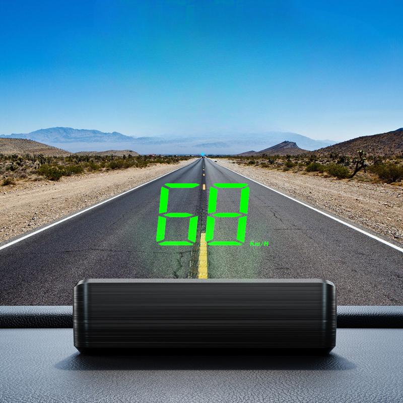 1 шт. Автомобильный проекционный HD дисплей M2 GPS спидометр скорость цифровой HUD проектор на лобовое стекло для всех автомобилей автоэлектроника аксессуары