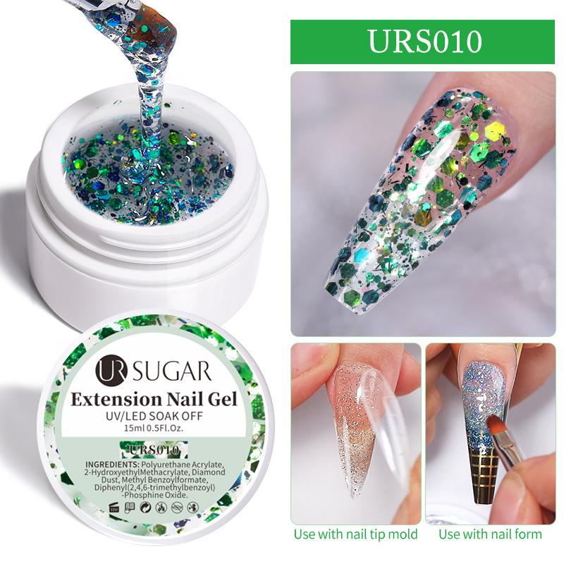 Клей для фототерапии, блестки для маникюра, быстрое наращивание с пайетками, клей для наращивания с кристаллами без лотка для бумаги