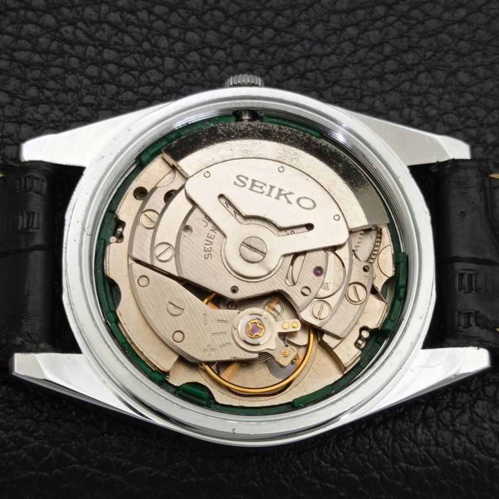 ОТРЕМОНТИРОВАННЫЕ SEIKO 5 АВТОМАТИЧЕСКИЕ 6309A ВИНТАЖНЫЕ ЯПОНСКИЕ МУЖСКИЕ БЕЛЫЕ ЧАСЫ a441996-1