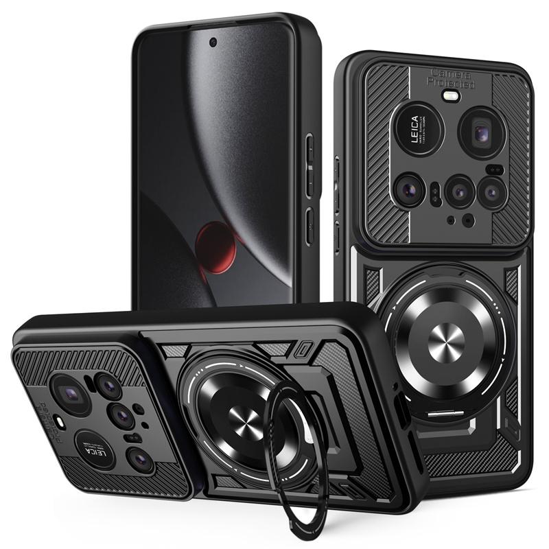 Сверхпрочный бронированный чехол для Xiaomi 15 Ultra Mi 14 Ultra Защитная крышка Подставка-кольцо Держатель Ударопрочный Fundas Coque Capa