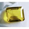 Fabulous Natural Brazilian Yellow Topaz 21-23 Ct Emerald Cut Certified Gemstone