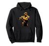 Trumpet Player Trumpeter Musician Watercolor Hoodie