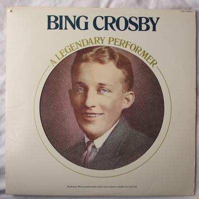 LP Пластинка БИНГ КРОСБИ - Легендарный исполнитель CPL12086E RCA 1977 Канада Джаз Б/у