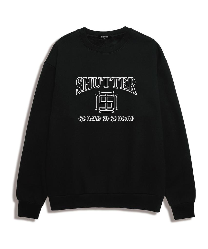 SHIRTER Худи оверсайз с логотипом St Arch (Stls008) черный