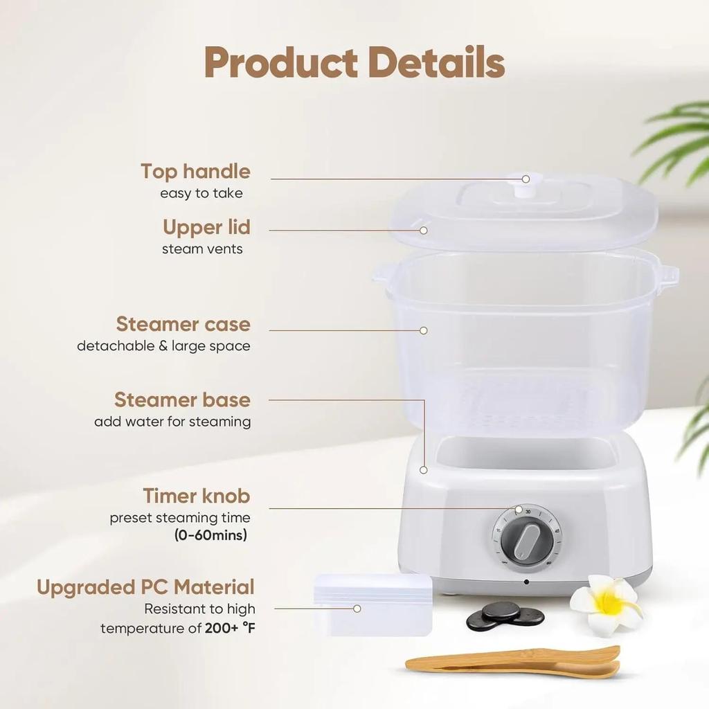 Профессиональный полотенцесушитель, парогенератор для спа-салона, быстрый нагрев до 202°F, влажный теплый полотенцесушитель для лица, парикмахерская