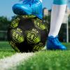 sporting fc Size 5 Soccer Ball, Machine-Stitched PVC, Durable & High Bounce, All Ages Fit, fan merchandise, matches & outdoor use.