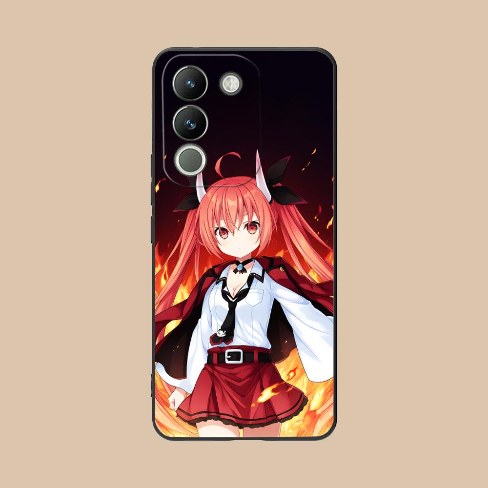 Чехол для мобильного телефона из ТПУ Date a Live Котори Ицука для VIVO V60 V50 V40 V30 V29 V27 V25 V23 Pro Lite 5G Цветной печатный чехол