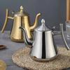 Thickened Stainless Steel Teapot Kettle Kettle Hotel Restaurant Home Induction Cooker Flower Teapot Coffee Pot
