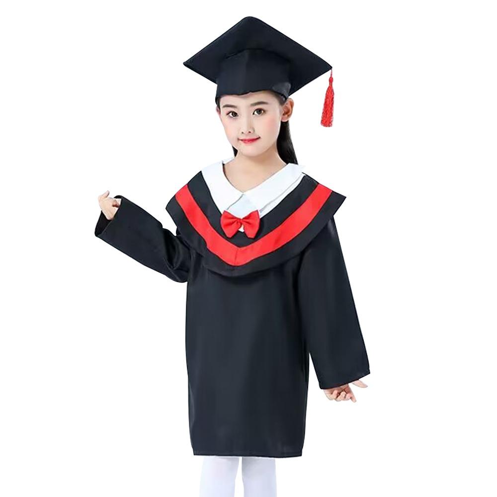 2 шт./компл. выпускной с отличием детский выпускной мантия комплект бакалаврская форма костюм выпускной сезон