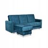 Sofa Corner Sofa Alicja with Pouf Sofa Sofa Bed Family Meble Blue