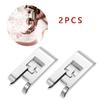 2PCS Multifunction Home Supplies Craft Presser Foot Sewing Machine Feet Sew Accessories Stitch Tool