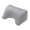 IKEHIKO "Frost" Cushion, Gray, Approximately 55 X 35 X 25cm, Cool To the Touch, Conformable, Back Support, Soft and Pillow for Reading, #1223660131001