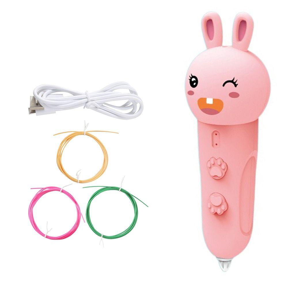 Безопасная низкотемпературная ручка-принтер для граффити и рисования для детей/взрослых, 3D-ручка для рисования, 3D-карандаши, игрушки для рисования своими руками, арт-крафт, принтер