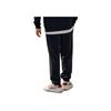 Мужские спортивные штаны Li Ning Sports Lifestyle Series, однотонные, со средней талией, зауженные книзу, черные AKLT751-1