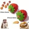 Интерактивный мяч для лакомств для собак, чистка зубов, игрушка для чистки зубов, игрушка для жевания собак, игрушки-головоломки