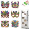 6Pcs Animal Diamond Painting Refrigerator Magnets Fridge Magnets Diamond Art DIY Diamond Art Refrigerator Magnets DIY Art Crafts