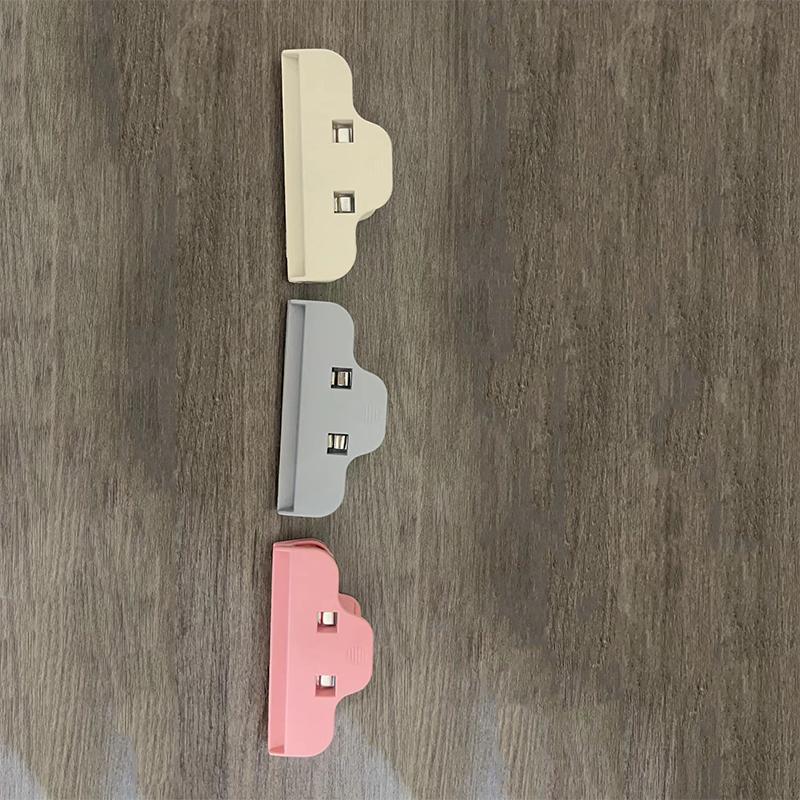 Fashion Plastic Tool Storage Food Food Bag Sealing Food Preservation Moisture-proof Portable Sealer Clamp Snack Clip Kitchen Clips Home Supply
