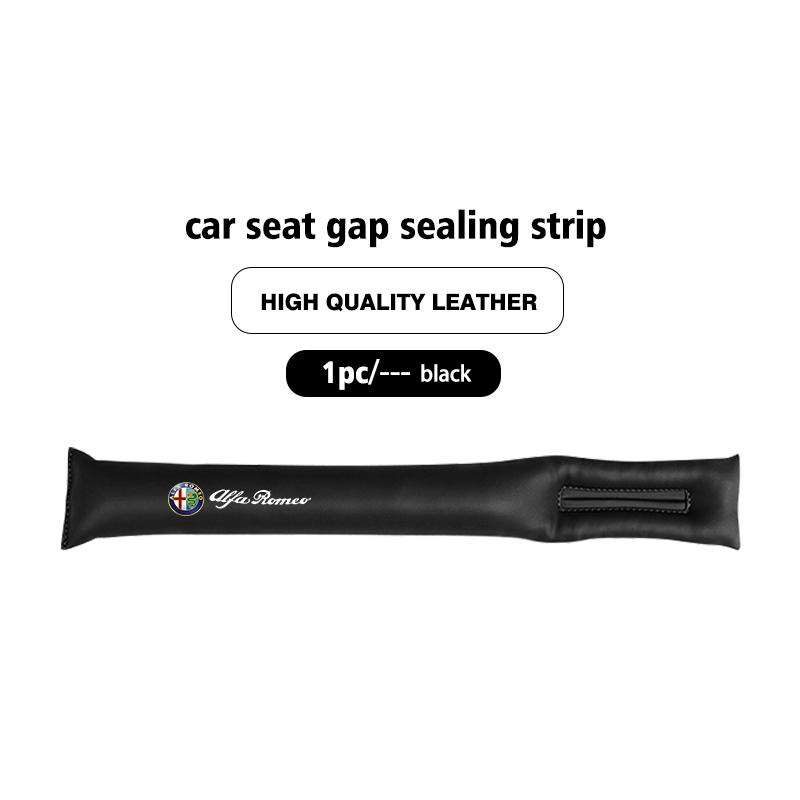 EKIS8 For Alfa Romeo Car Seat Gap Plug Seam Filling Anti-Leakage Seat Side Slot Strip Pads Giulietta GT 159 147 156 Mito Brera Giulia
