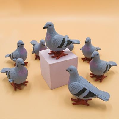 Новая детская заводная игрушка Прыгающий голубь Симуляция животного Милая заводная будет прыгать Детские игрушки 2-4 года Подарок