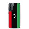 Coque Téléphone - Samsung - Galaxy S21 Plus - Drapeau Libye - Souple - Multicolore