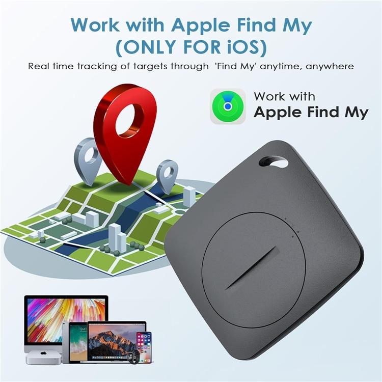 Умный Bluetooth GPS-трекер, работающий с приложением Apple Find My APP, устройство напоминания об отсутствии тега, сертифицированное MFI, локатор ключей от машины, домашних животных и детей