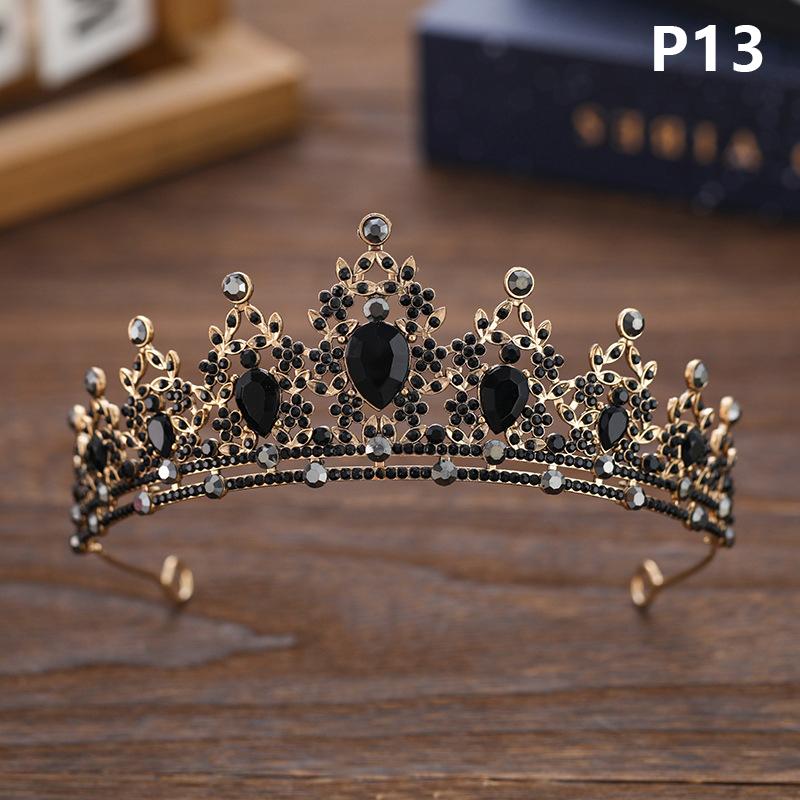 Принцесса королева винтажные диадемы и короны тиары для женщин свадебные свадебные вечеринки выпускной украшения для волос аксессуары