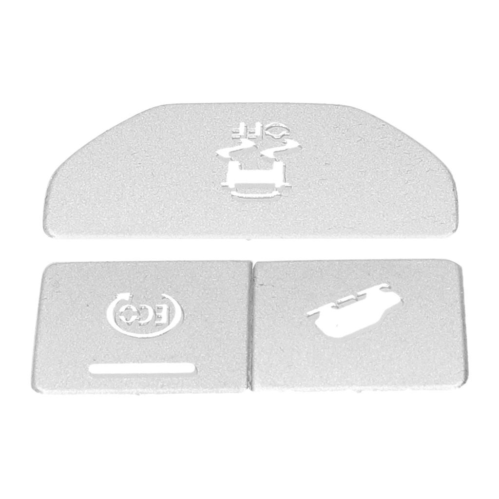 3 шт. наклейка на кнопку запуска и остановки двигателя, отделка консоли, подходит для Land RoverRange Rover Evoque