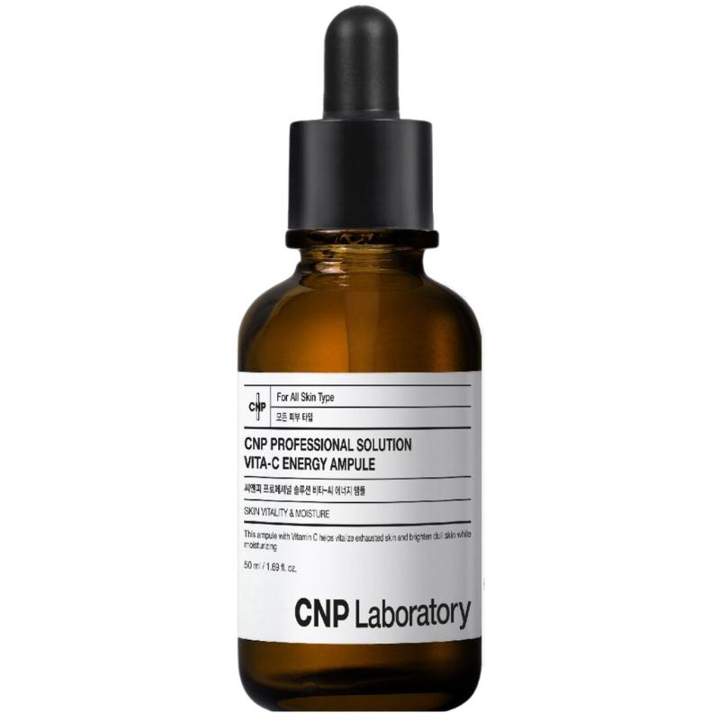 CNP LABORATORY Профессиональное решение Vita-C Energy Ampule 50 мл, Антивозрастное, Увлажняющее, Корейская косметика, Kbeauty