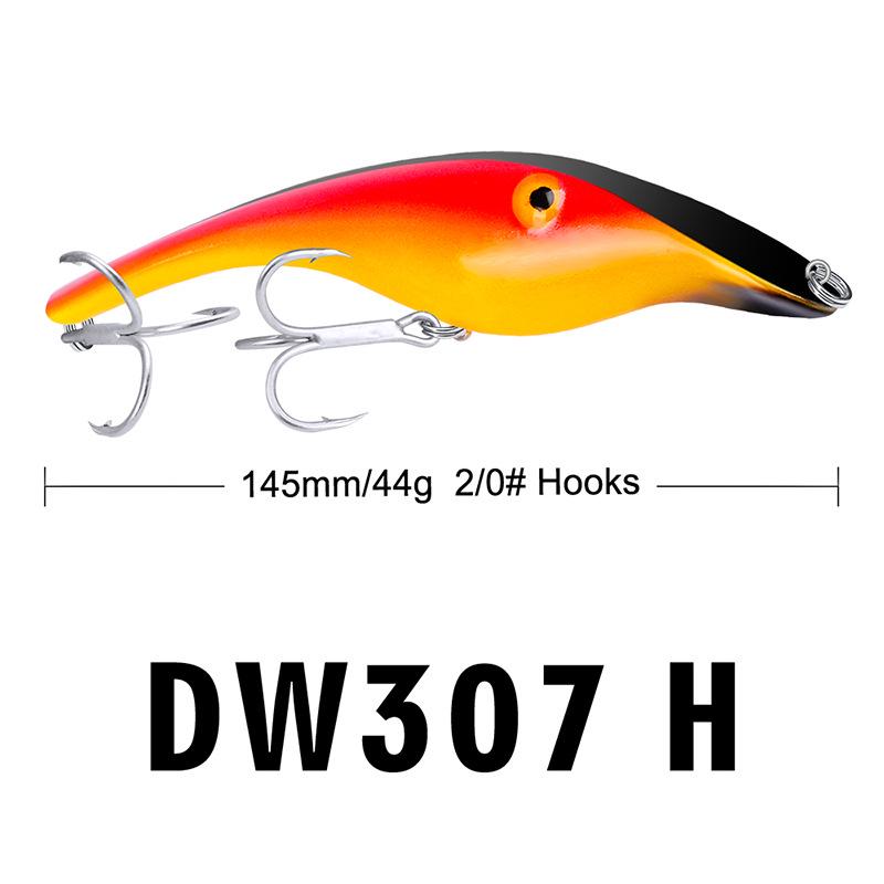 Приманка для морской рыбалки PRO BEROS Pencil, 41 г, из твердой пластиковой ткани, модель DW307