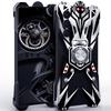 Mecha Aluminum Alloy Hollow Case With Rotating Holder For Galaxy S25 Ultra 5G, Heat Dissipation Magnetic Kickstand Anti-Scratch Cover