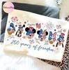 Mickey and Friends Signatures 4th of July shirts, Disney 250 years of freedom Tee, Independence Day Family Shirts, USA 250th Anniversary Tee