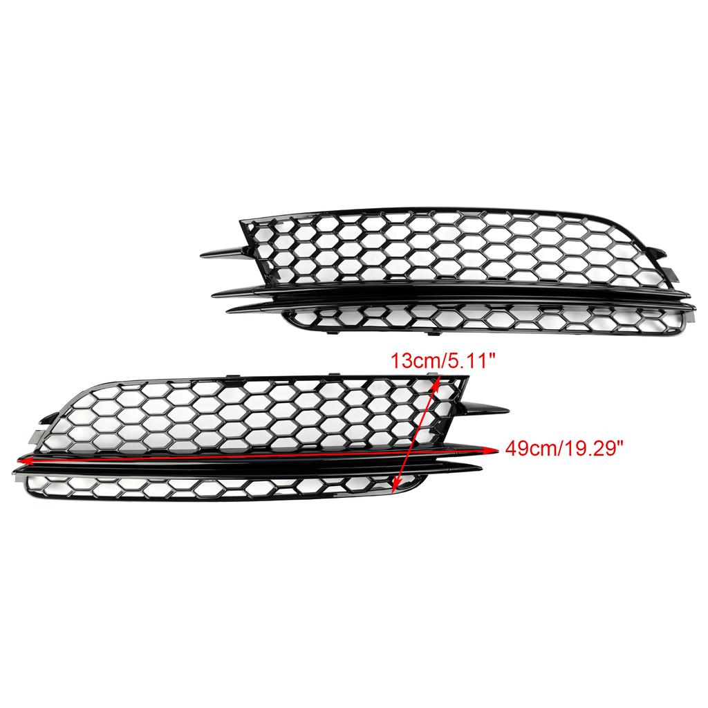 2 ШТ. Накладка на противотуманную фару, рамка, решетка бампера 7911070549 4G0807681F Подходит для A6 4G C7 2012-2015